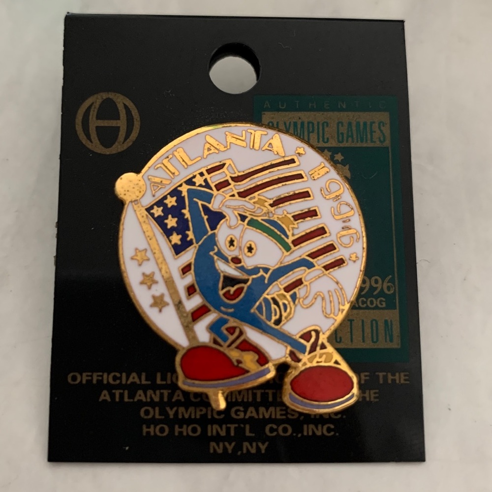LAST CHANCE Atlanta Olympics Izzy pin